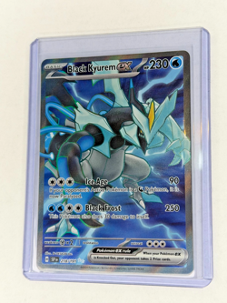 Pokemon TCG NM Black Kyurem ex 218/191 Sv08: Surging Sparks Holo UR 2024 - Image 1