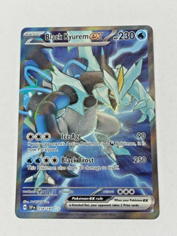Pokemon TCG NM Black Kyurem ex 218/191 Sv08: Surging Sparks Holo UR 2024 - Image 2