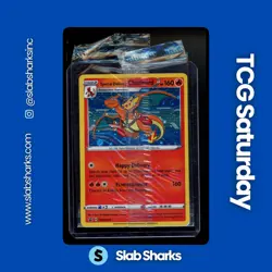 2019 POKEMON SWSH BLACK STAR PROMO #SWSH075 SPECIAL DELIVERY CHARIZARD (SEALED) - Image 1