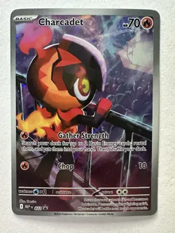 Pokemon TCG: Charcadet 022 - Black Star Promo - IR - Phantasmal Flames ETB -*NM* - Image 1