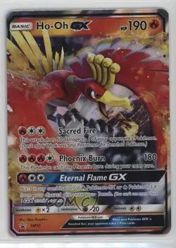 Ho-Oh GX (Full Art) Pokemon Sun & Moon Black Star Promo #SM57 - Image 1