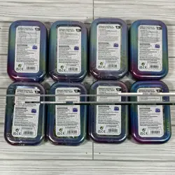 Pokemon TCG Prismatic Evolutions Complete Set of 8 Sealed Mini Tins - Image 2