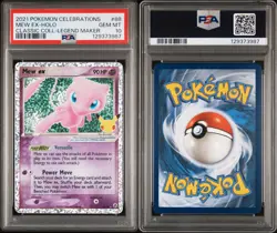 2021 POKEMON CELEBRATIONS #88 MEW EX-HOLO CLASSIC COLL-LEGEND MAKER PSA 10 - Image 2