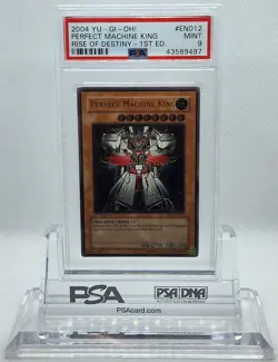 YUGIOH 1ST ED RDS-EN012 PERFECT MACHINE KING ULTIMATE RARE PSA 9 MINT #43589497 - Image 1