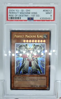 YUGIOH 1ST ED RDS-EN012 PERFECT MACHINE KING ULTIMATE RARE PSA 9 MINT #43589497 - Image 4