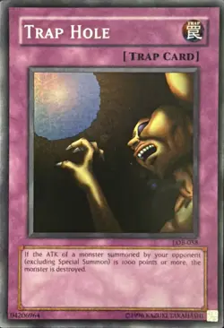 Trap Hole LOB-058 Unlimited Super Rare MP - Image 1