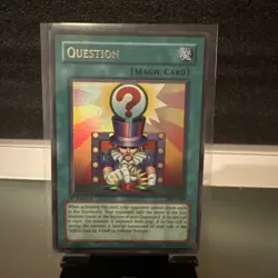 Yu-Gi-Oh! TCG Question Pharaonic Guardian PGD-104 1st Edition Ultra Rare Holo LP - Image 1