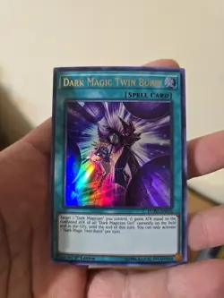 Yugioh Dark Magic Twin Burst DUPO-EN018 Ultra Rare 1st Ed NM - Image 1