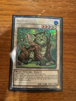 ( NATURIA BEAST ) - Duel Terminal Ultra Rare - HAC1-EN120 - 1st NM - Yu-Gi-Oh - Image 1