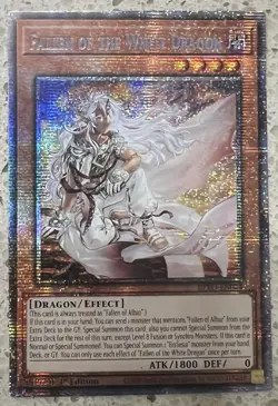 Fallen of The White Dragon Starlight Rare 1st Edition Yugioh - Image 1