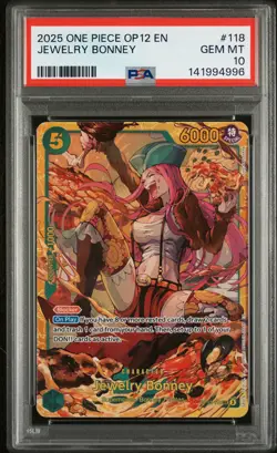Jewelry Bonney 118 One Piece Op12-legacy Of The Master One Piece PSA 10 - Image 1