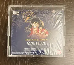 One Piece OP-01 Romance Dawn Booster Box BLUE BOTTOM English See pictures 🔥! - Image 1