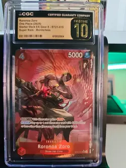 Roronoa Zoro (Parallel) ST21-015 SR ALT : Gear 5 - ONE PIECE 💎 10 Pristine! - Image 5