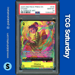2023 ONE PIECE THE BEST VOL. 2 #OP02-048 OTAMA ALT ART PSA 10 - Image 1