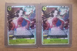 One Piece TCG 2x Boa Hancock SR OP14-112 The Azure Sea's Seven English - Image 1