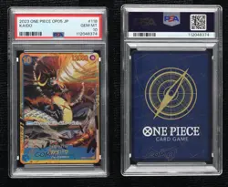 2023 One Piece Card Game: Awakening of the New Era OP05 Japanese Kaido PSA 10 - Image 3
