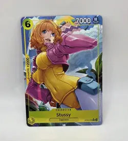 One Piece ST29 Starter Deck 29: Egghead Stussy ST29-006 Full Art Parallel Foil - Image 1