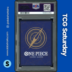 2022 ONE PIECE THE BEST VOL. 1 #OP01-033 IZO ALT ART PSA 10 - Image 2