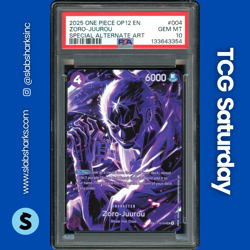 2025 ONE PIECE LEGACY MASTER ST18-004 ZORO-JUUROU SPECIAL ALTERNATE ART PSA 10 - Image 1