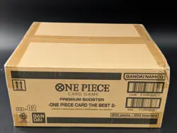 One Piece PRB-02 The Best Vol 2 Premium Booster 10-Box Case SEALED - Image 3