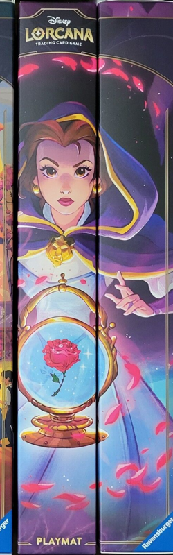 🔥Disney Lorcana Shimmering Skies Belle Playmat | BRAND NEW SEALED IN HAND 🔥 - Image 1