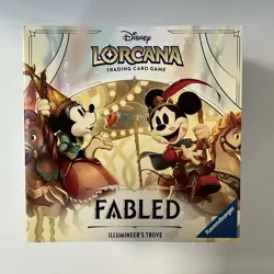 Disney Lorcana Fabled *New Sealed* Illumineer’s Trove Bundle 8 Packs Free Ship - Image 2
