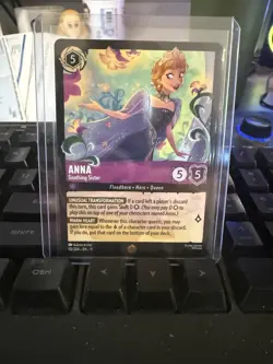 Disney Lorcana Winterspell (11) #50/204 Anna - Soothing Sister - Image 1