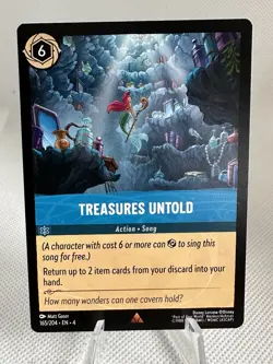 Treasures Untold 165/204 Rare Disney Lorcana Ursula’s Return - Image 1