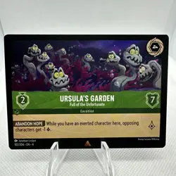 Ursula’s Garden Full Of The Unfortunate 102/204 Disney Lorcana Ursula’s Return - Image 1