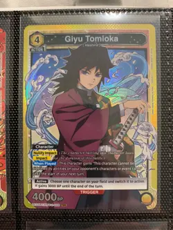 Giyu Tomioka (008) - Demon Slayer: Kimetsu no Yaiba UE05BT/KMY-2-008 Union arena - Image 1