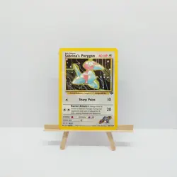 Sabrina's Porygon 98/132 Pokemon Card TCG Gym Challenge Common LP - Image 2
