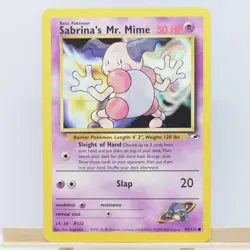 Sabrina's Mr. Mime 94/132 Pokemon Card TCG Gym Heroes Common LP - Image 3