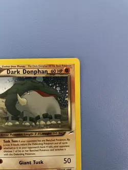 Dark Donphan 3/105 Holo Rare Unlimited Neo Destiny Pokemon Card - Lightly Played - Image 4