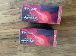 LOT OF 2 Avatar The Last Airbender Magic The Gathering Bundle MTG Foil Card Box - Image 5