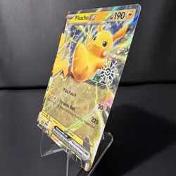Pikachu EX (Holiday Calendar) Double Rare Miscellaneous Cards & Products 063/193 - Image 3