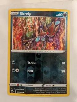 Skrelp 081/159 - Crown Zenith Reverse Pokemon Holo Foil Nice! - Image 1