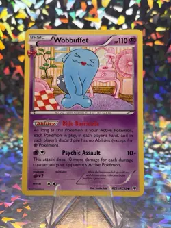 Pokemon Card Wobbuffet RC11/RC32 Generations Radiant Collection LP - Image 1