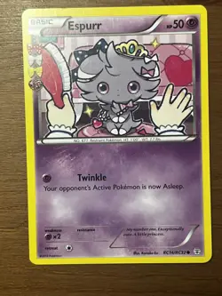 Espurr RC14/RC32 Common Generations: Radiant Collection Pokemon Card - Image 1