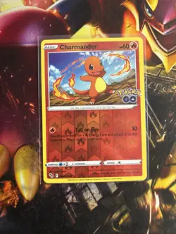 Charmander 008/078 Reverse Holo Common - Pokemon Go - Pokemon Card Tcg 2022 - Image 3