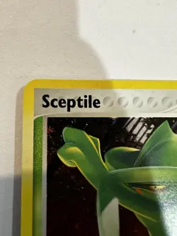 Pokemon TCG Sceptile EX Emerald Holo Rare Card #10/106 Near Mint Condition - Image 5