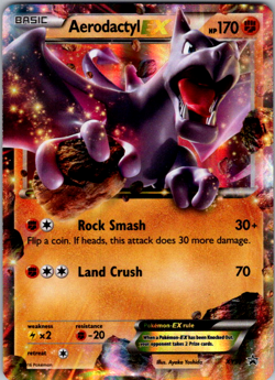Aerodactyl EX XY97 – XY Black Star Promo Holo Ultra Rare Pokemon Card - Image 1
