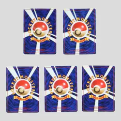Japanese pokemon card old back Blaine's Charizard Sabrina's Alakazam(B rank) - Image 3