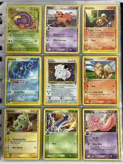 Pokemon Card Collection VTG Binder Holo Rare 1st E-Reader WoTC Clefairy Arcanine - Image 1