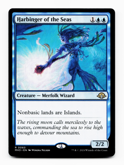 Harbinger of the Seas [Modern Horizons 3] Magic - MTG MH3 0063 NM 💧 - Image 3