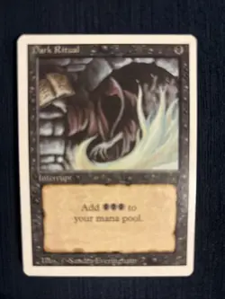 Magic The Gathering - Dark Ritual - Revised - Image 1