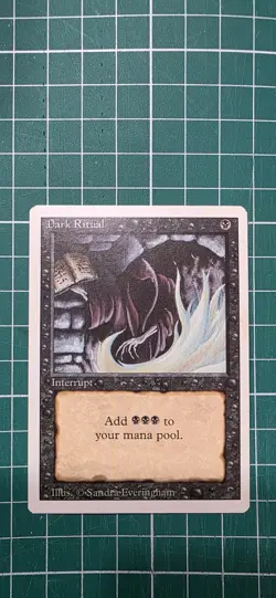 Dark Ritual x2 - Magic the Gathering - English - Revised - Light Play - Image 3