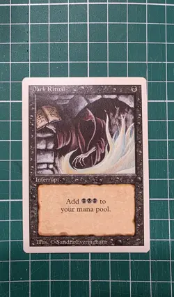 Dark Ritual x2 - Magic the Gathering - English - Revised - Light Play - Image 5