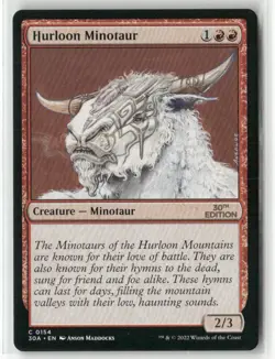 Hurloon Minotaur C 30th Anniversary Edition 154 LP-NM - Image 1
