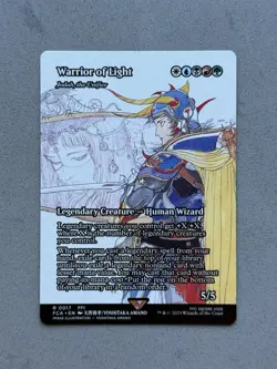 Warrior of Light / Jodah, the Unifier (Showcase) FCA Final Fantasy MTG (NM) - Image 1