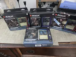 Magic The Gathering Warhammer 40k Commander Deck Bundle. OOP. All 4! Brand New! 195166173474 - Image 1